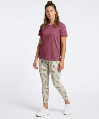 Hue | Pineapple Simply Stretch Twill Skimmer Legging