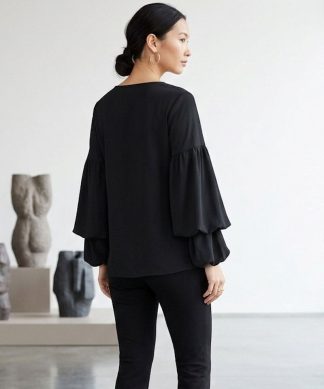 Alfani | Double Bubble Pullover Blouse