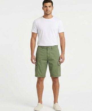 Quiksilver | Military Green Cargo Shorts