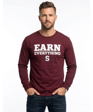 Russell Athletic | Earn Everything Cotton Long Sleeve T-Shirt