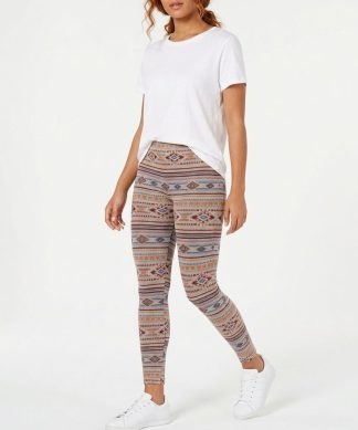 HUE | Navajo Stripe Seamless Leggings