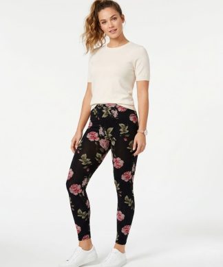 HUE | Floral Seamless Leggings