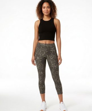 HUE | Tiger Print Seamless Leggings
