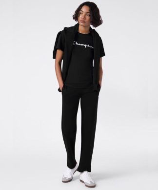 Champion | Logo Fleece Wide Leg Sweatpant